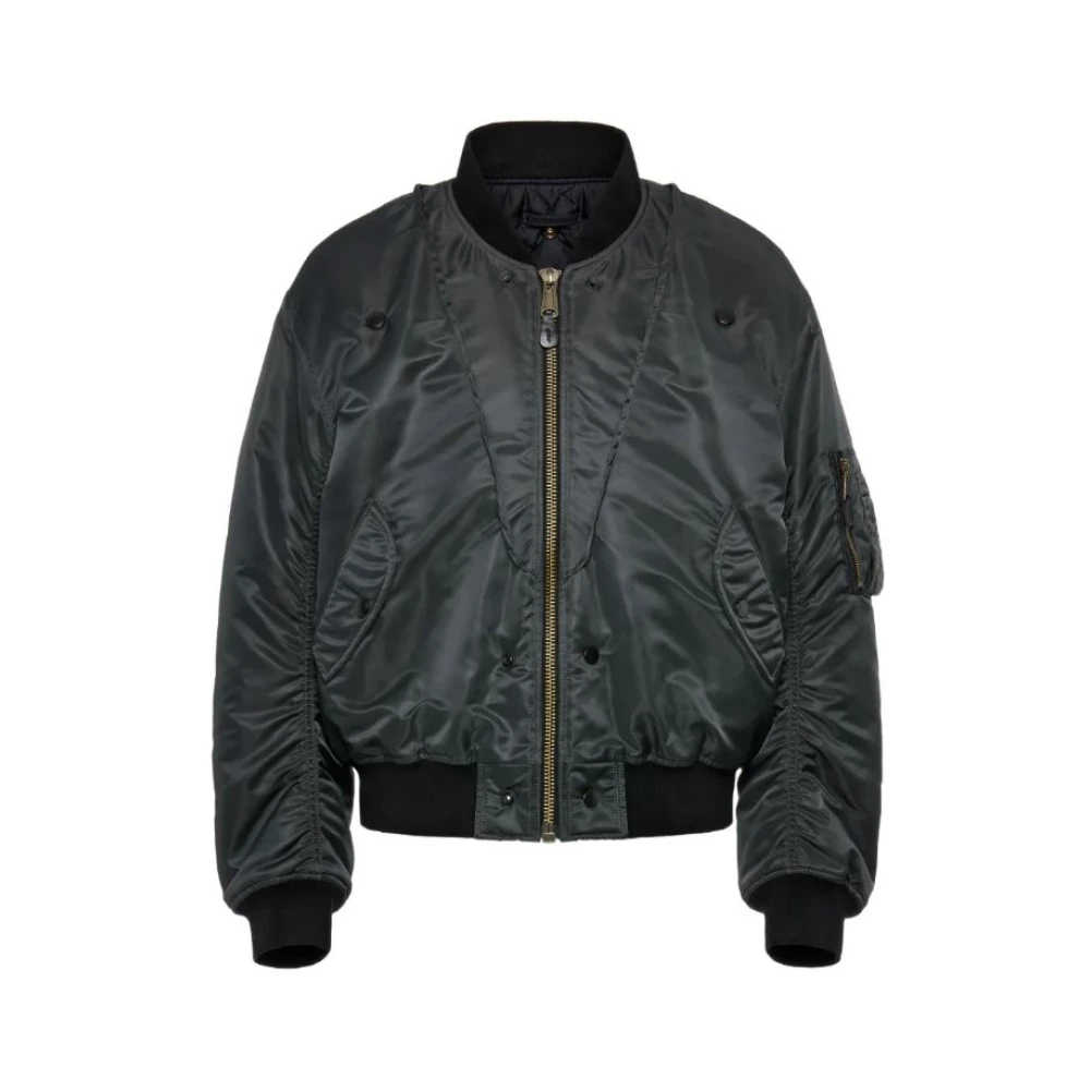 Maison Margiela Reversible Bomber Jacket - Male - Bomber Jackets - Gray - M - Jackets