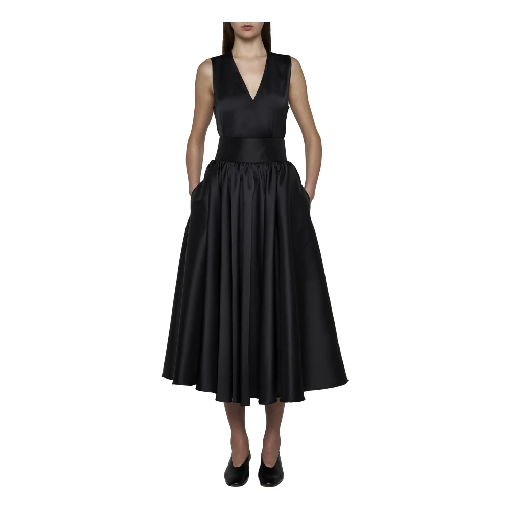 Blanca Vita V-hals Top Black Dames