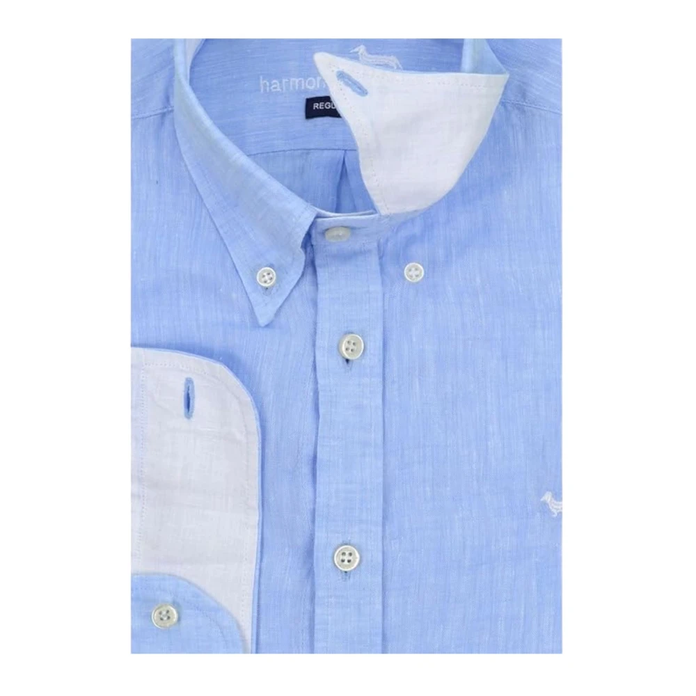 Harmont & Blaine Lange mouwen overhemd Blue Heren