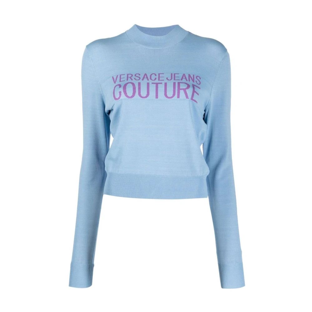 Knitwear > Round-neck Knitwear - - Versace Jeans Couture - Modalova