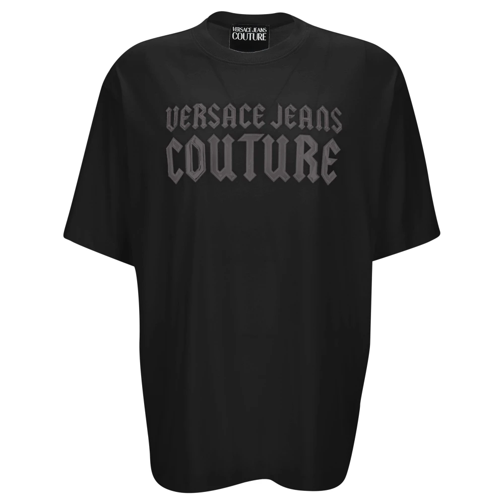 Versace Jeans Couture T-shirts en Polos Black Heren