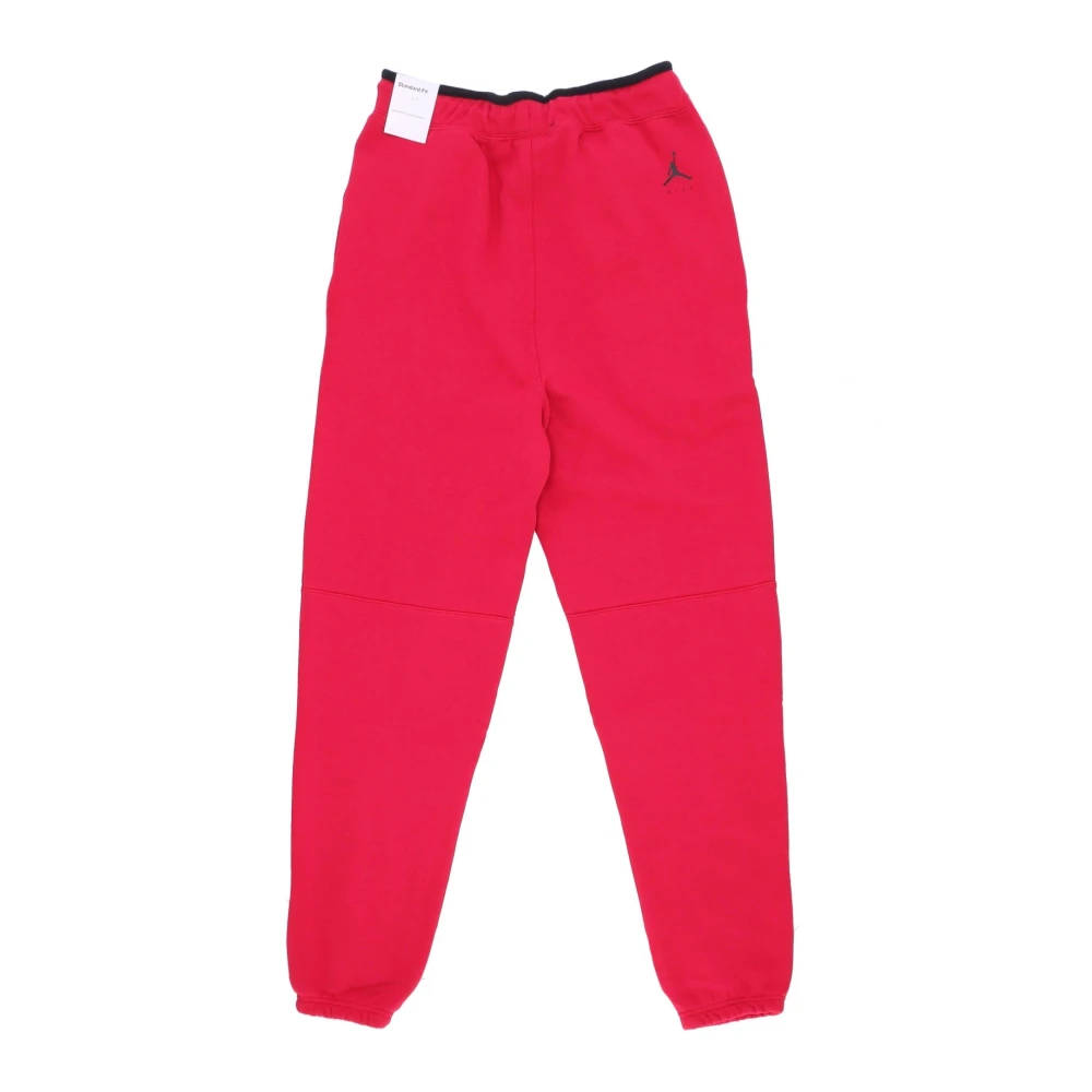 Jordan Mystic Hibiscus Zwarte Fleece Broek Pink Heren