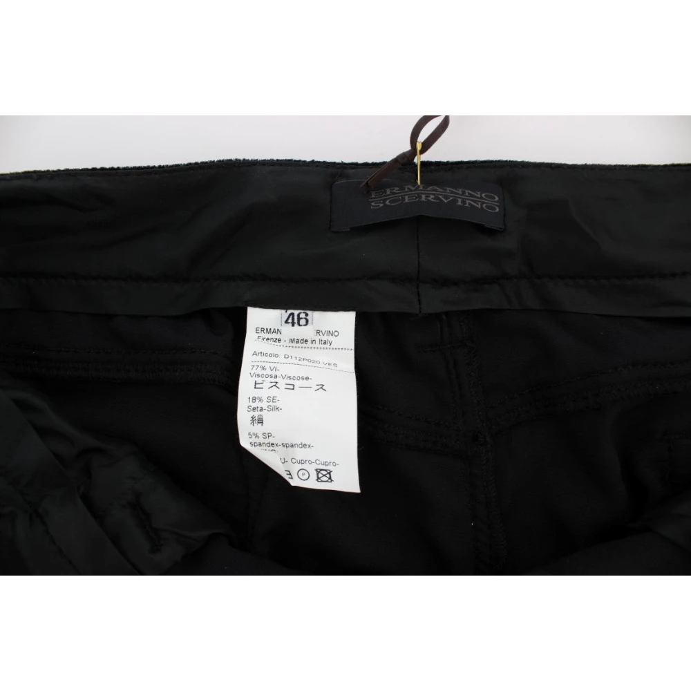 Ermanno Scervino Slim-fit Trousers Black Dames