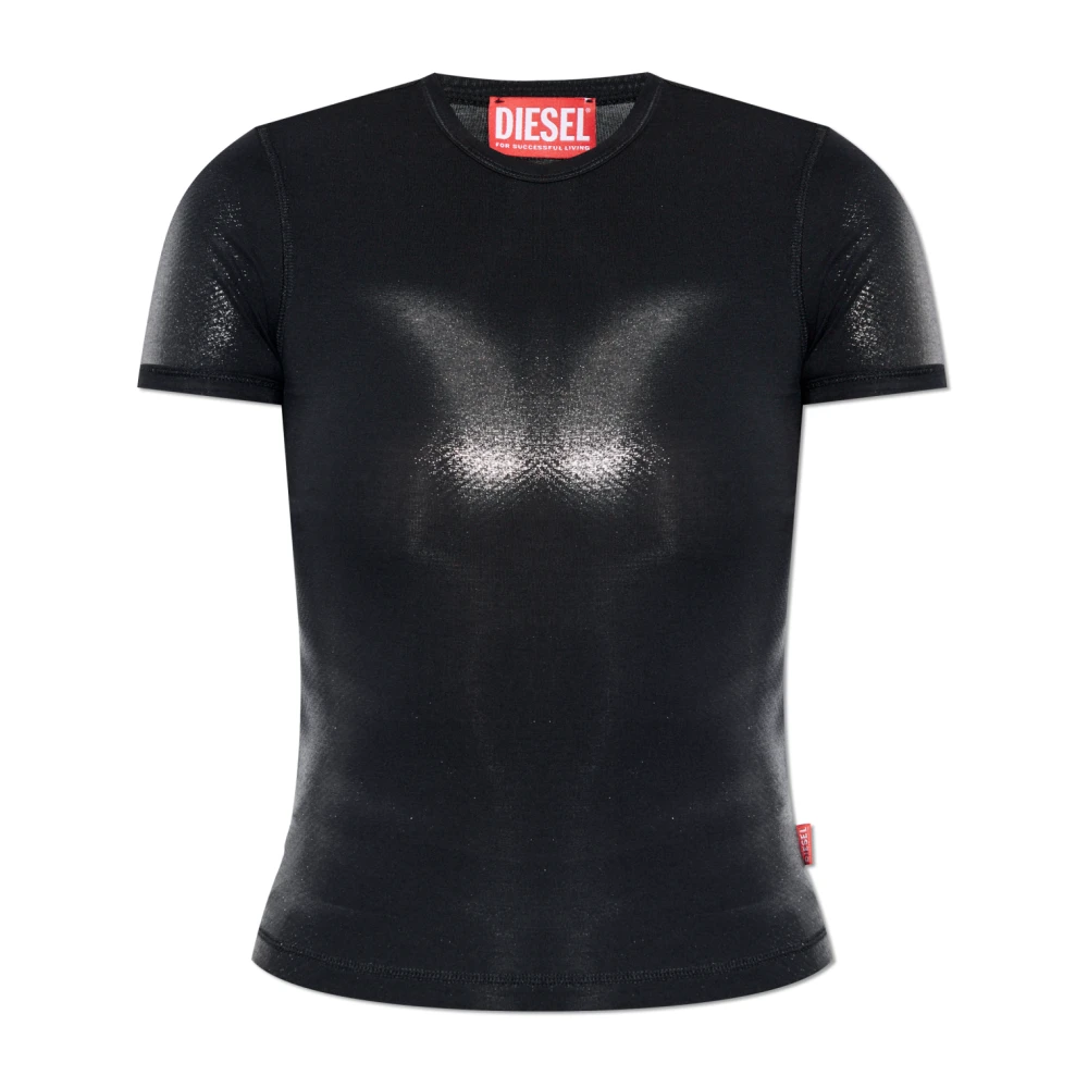 Diesel Top T-Anessa Black Dames