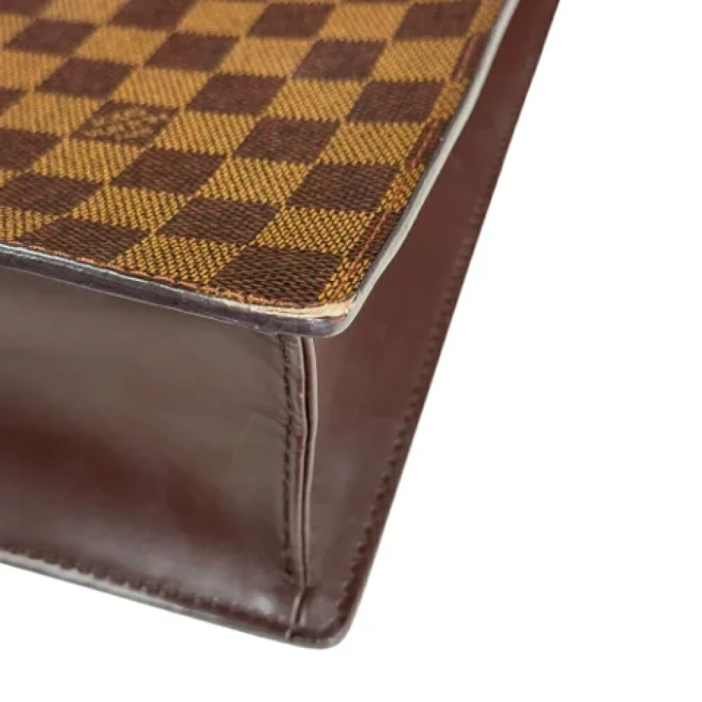 Louis Vuitton Vintage Pre-owned Canvas handbags Brown Dames