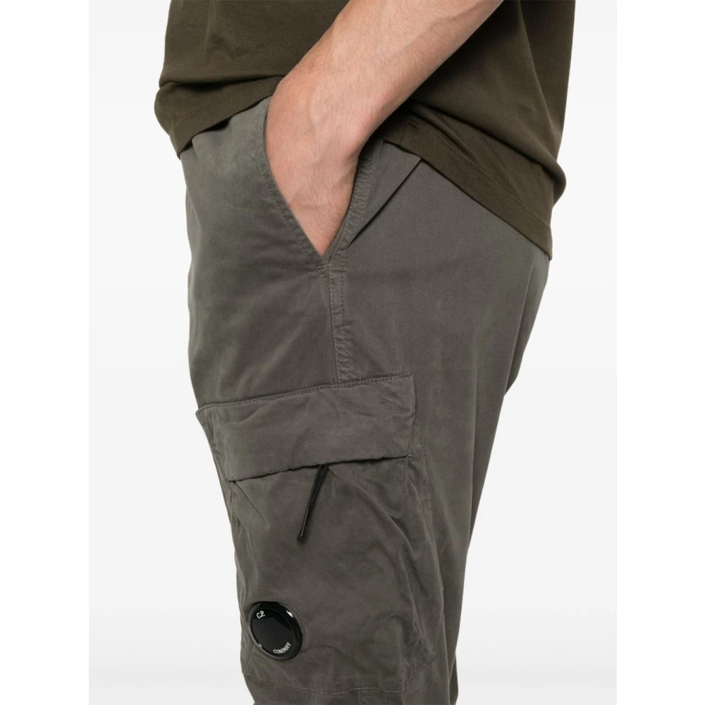 C.P. Company Cargo Zak Rechte Broek Green Heren