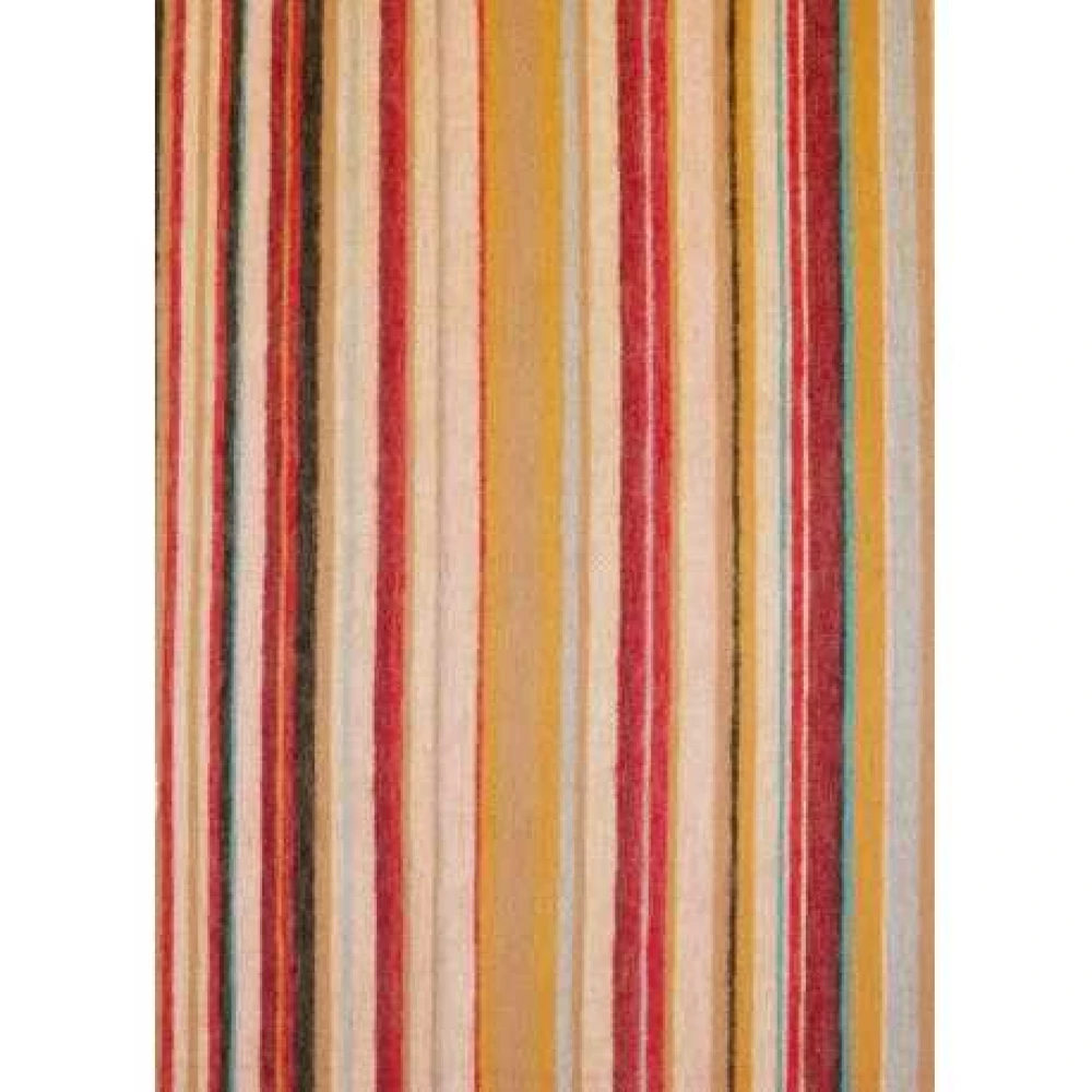 Paul Smith Gestreepte Ombre Sjaal Oranje Roze Multicolor Dames