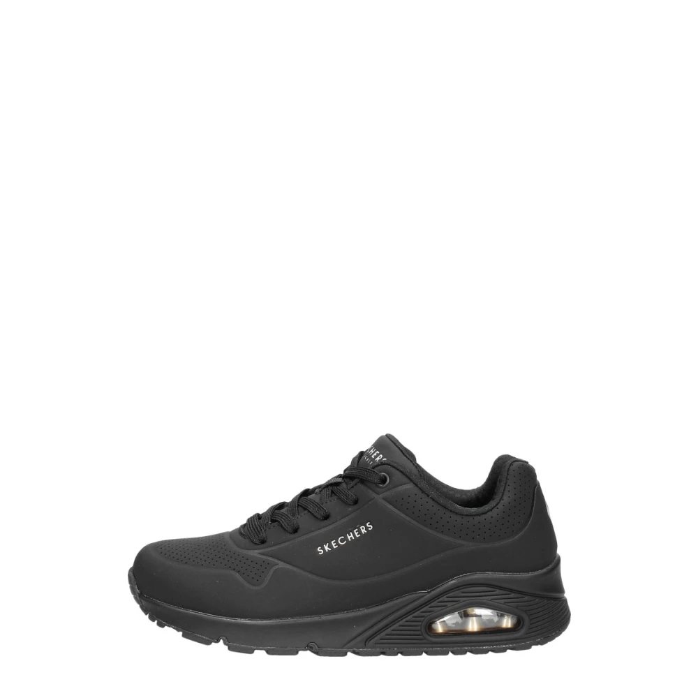 Skechers Uno Stand On Air Heren Schoenen Zwart