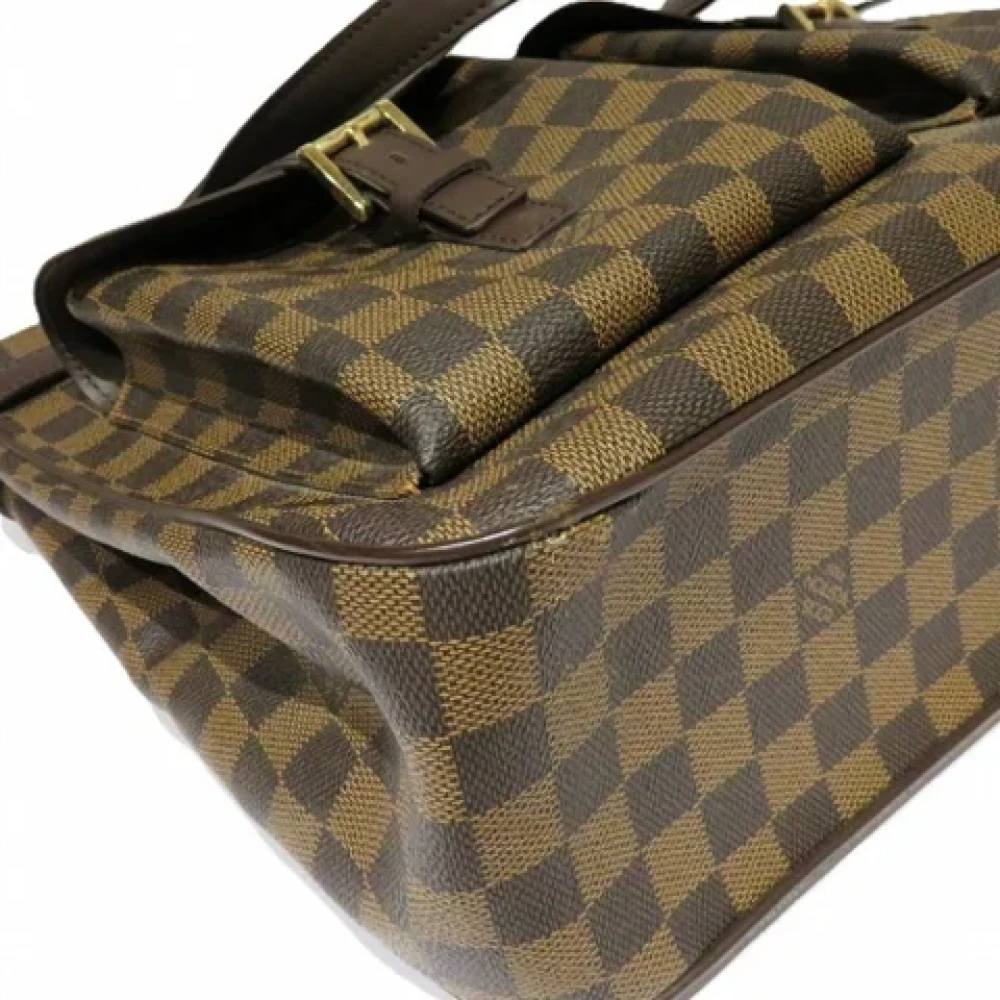 Louis Vuitton Vintage Pre-owned Fabric handbags Brown Dames