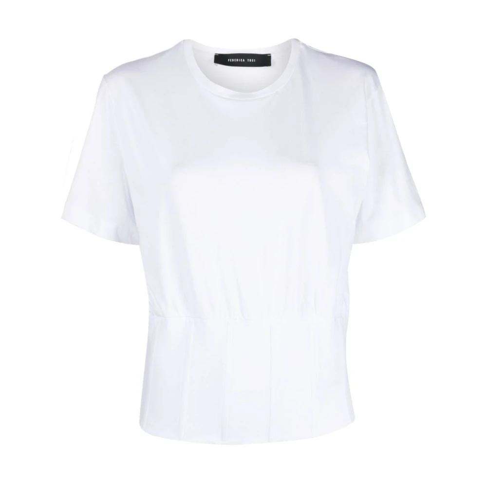 Federica Tosi Witte T-shirts en Polos Collectie White Dames