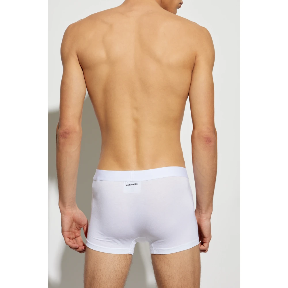 Dsquared2 Boxers met logo White Heren