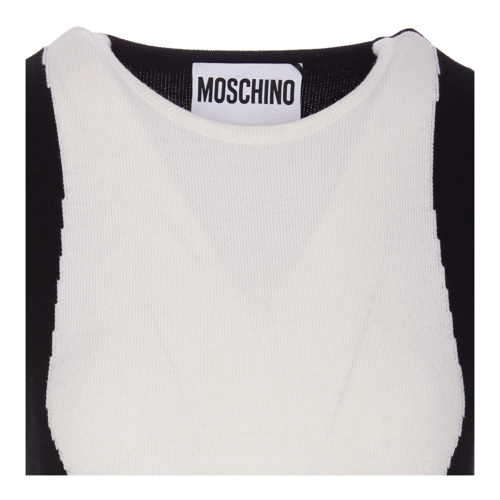 Moschino Witte Jurken voor Vrouwen White Dames