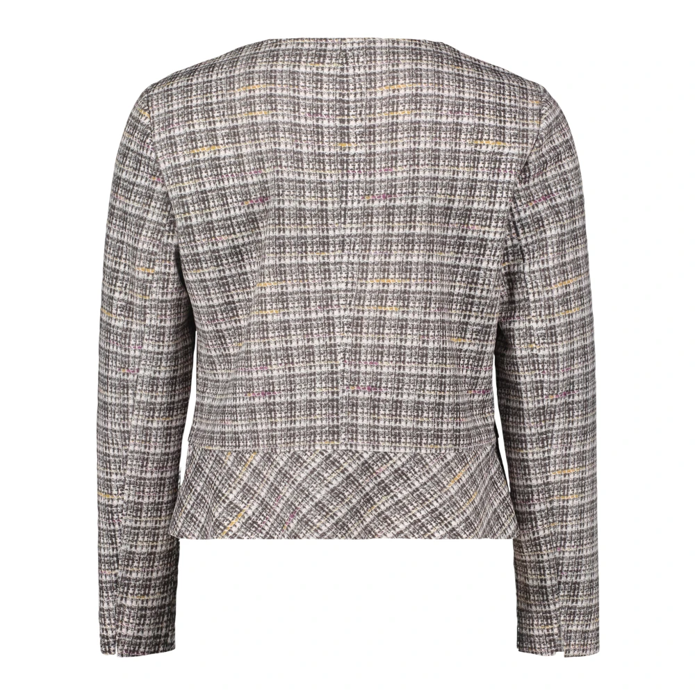 Betty Barclay Korte blazer met rits Multicolor Dames