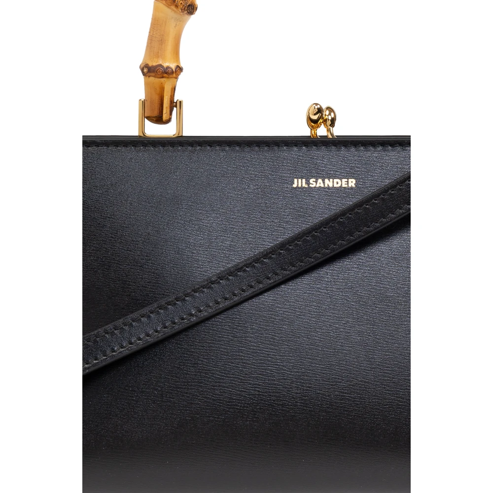 Jil Sander Handtas Goji Bambo Klein Black Dames