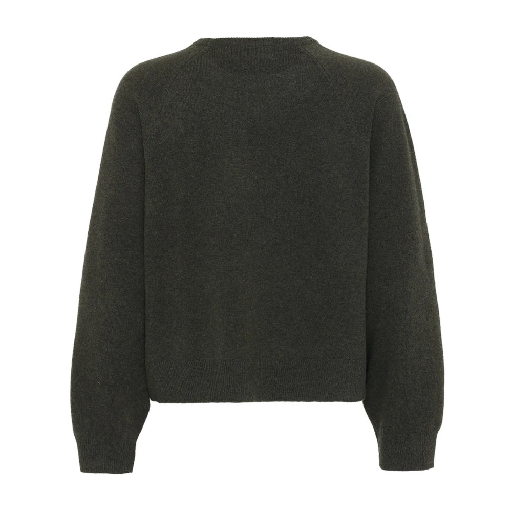 Remain Birger Christensen Luxe Merinowollen Trui Green Dames