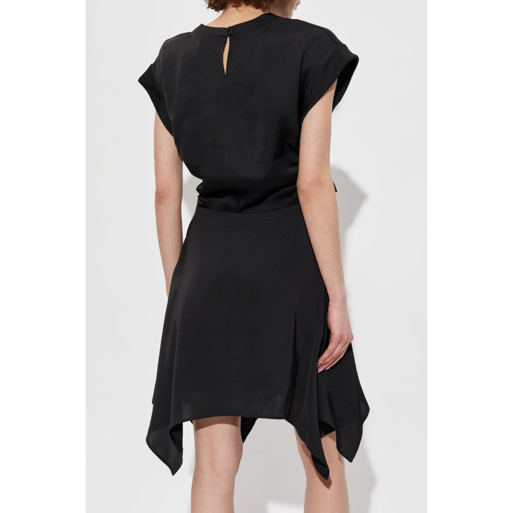 AllSaints Riko Jurk Black Dames