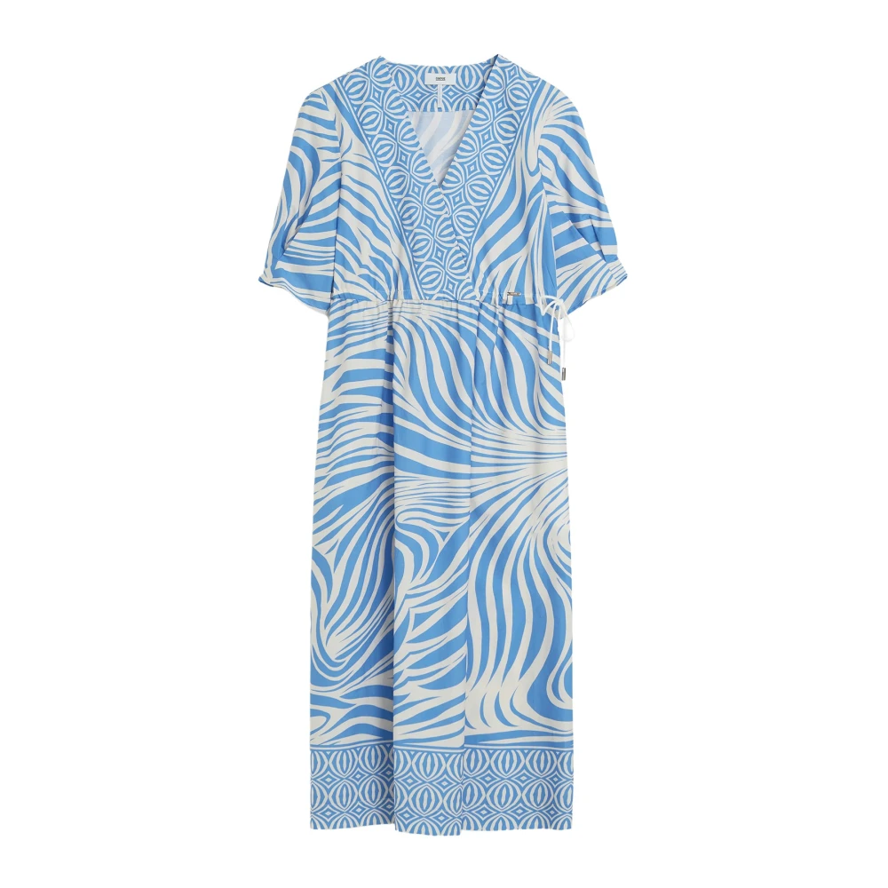 Cinque Women's Multicolor Elegant V-Neck Ruched Dress - Midi Dresses - Xs - Dresses