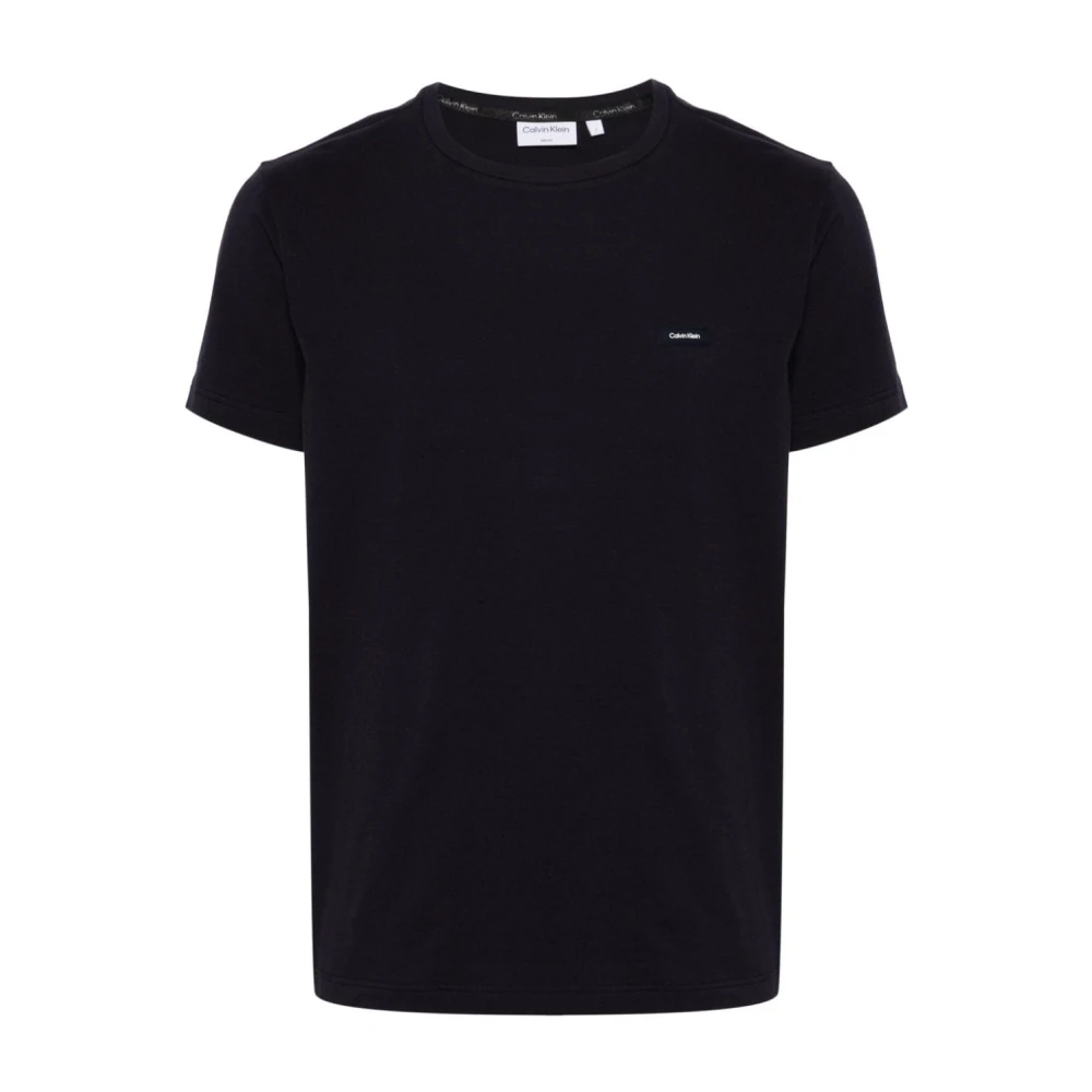 Calvin Klein Blauwe T-shirts en Polos Blue Heren