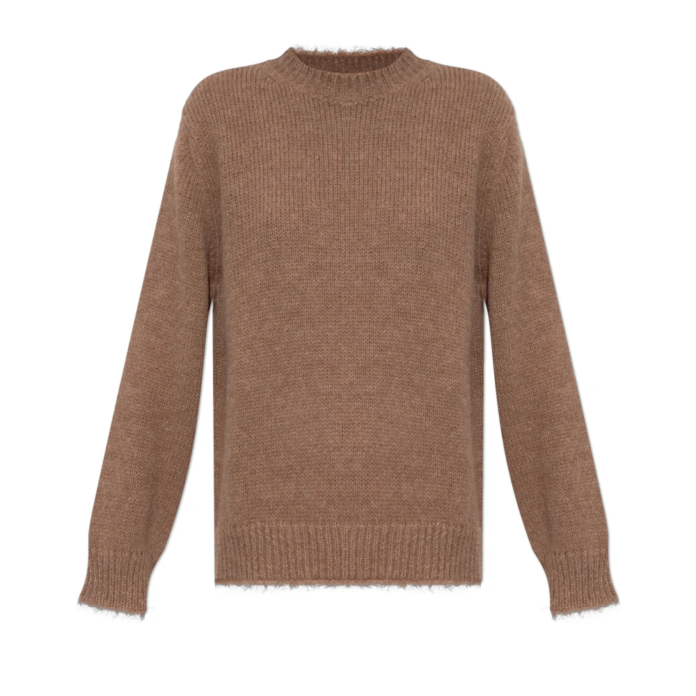 Jil Sander Donna Marrone - Maglione Di Lana - Knitwear - M