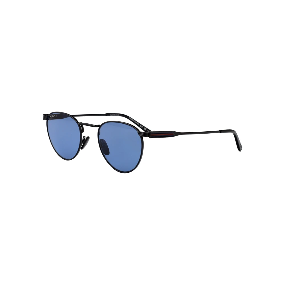 Gucci Men's Black Gg1875s Sunglasses - Sunglasses - 48 Mm - Accessories