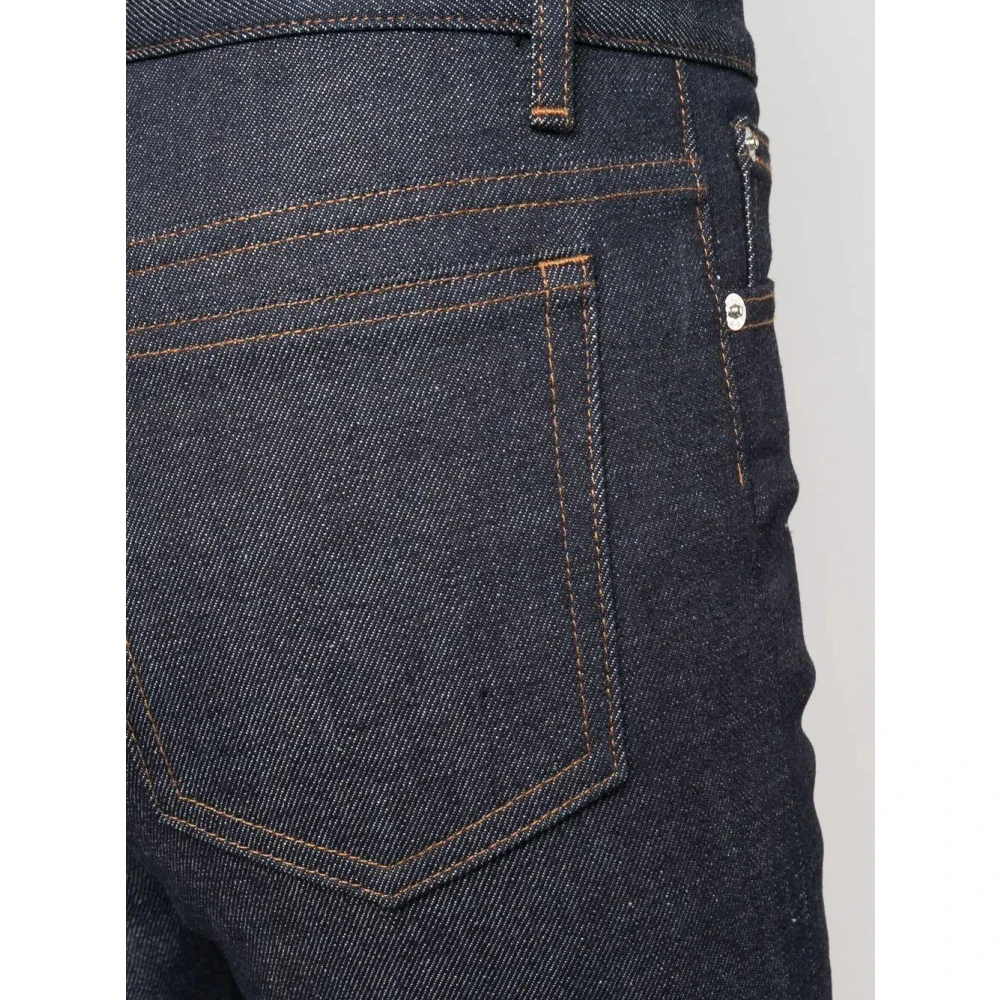 A.p.c. Indigo Standaard Jeans Blue Heren