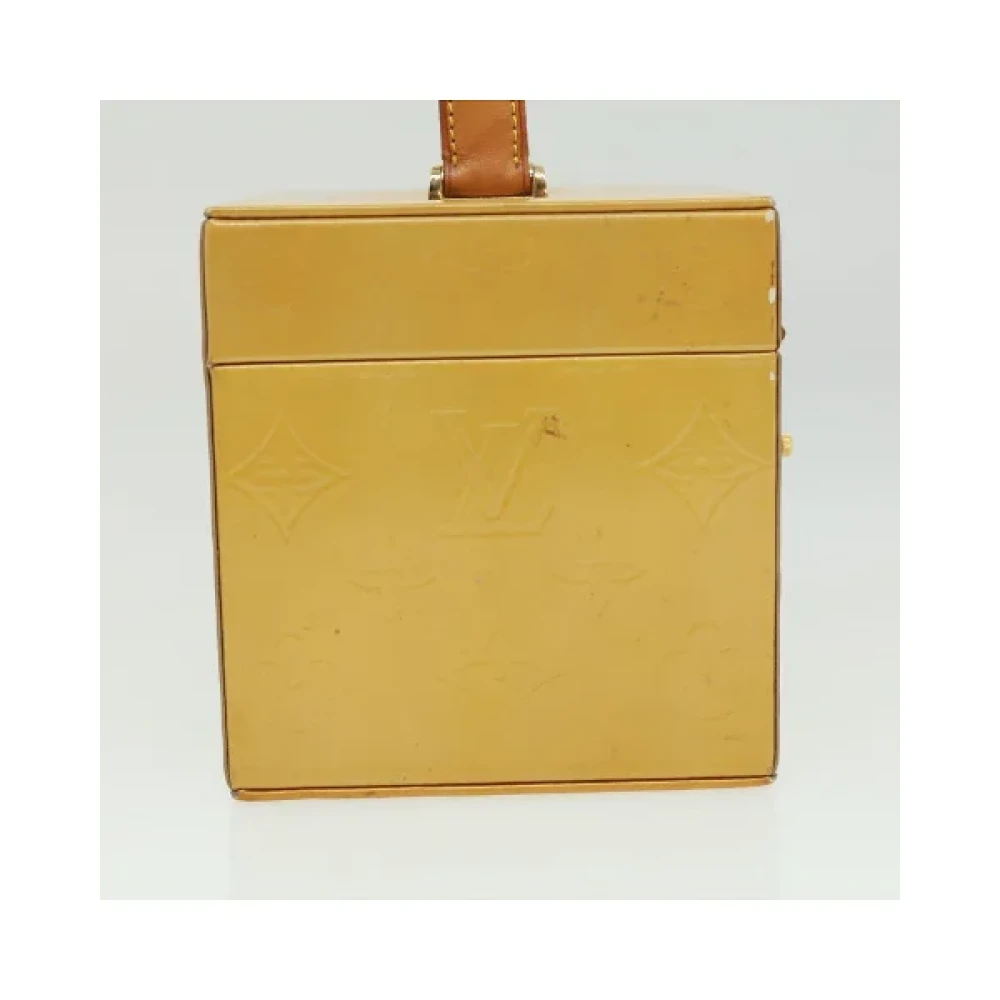 Louis Vuitton Vintage Pre-owned Leather home-office Beige Dames
