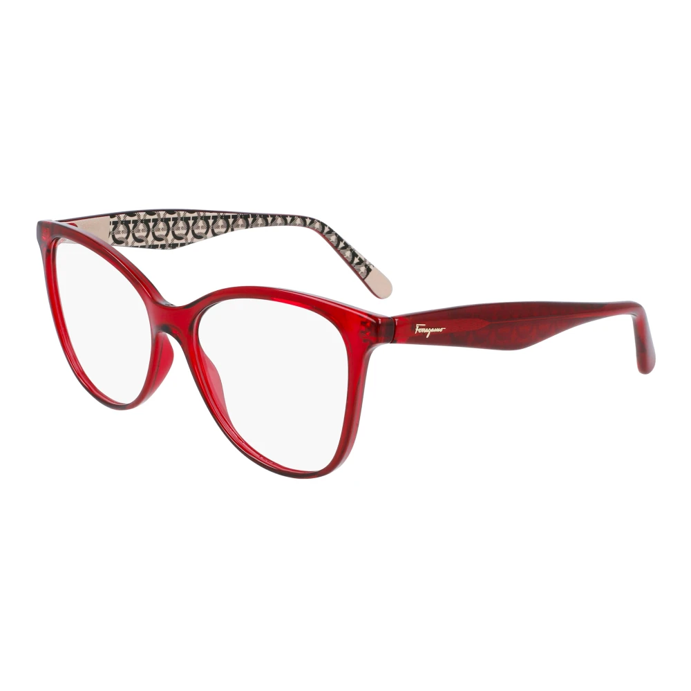 Ferragamo Unisex Red Glasses, 54 Mm, Eyewear Frames