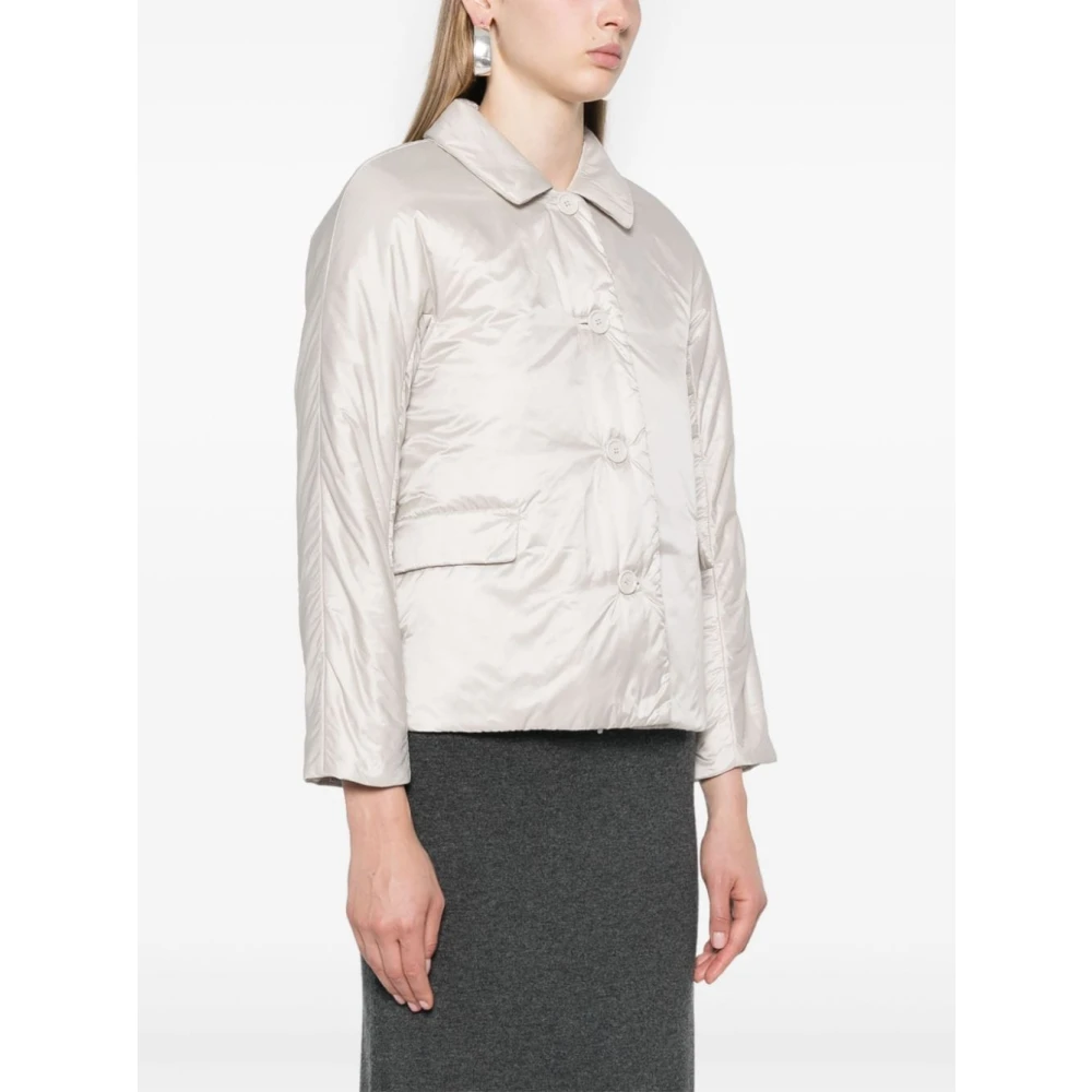 Max Mara Grijze Jassen & Mantels voor Vrouwen Gray Dames