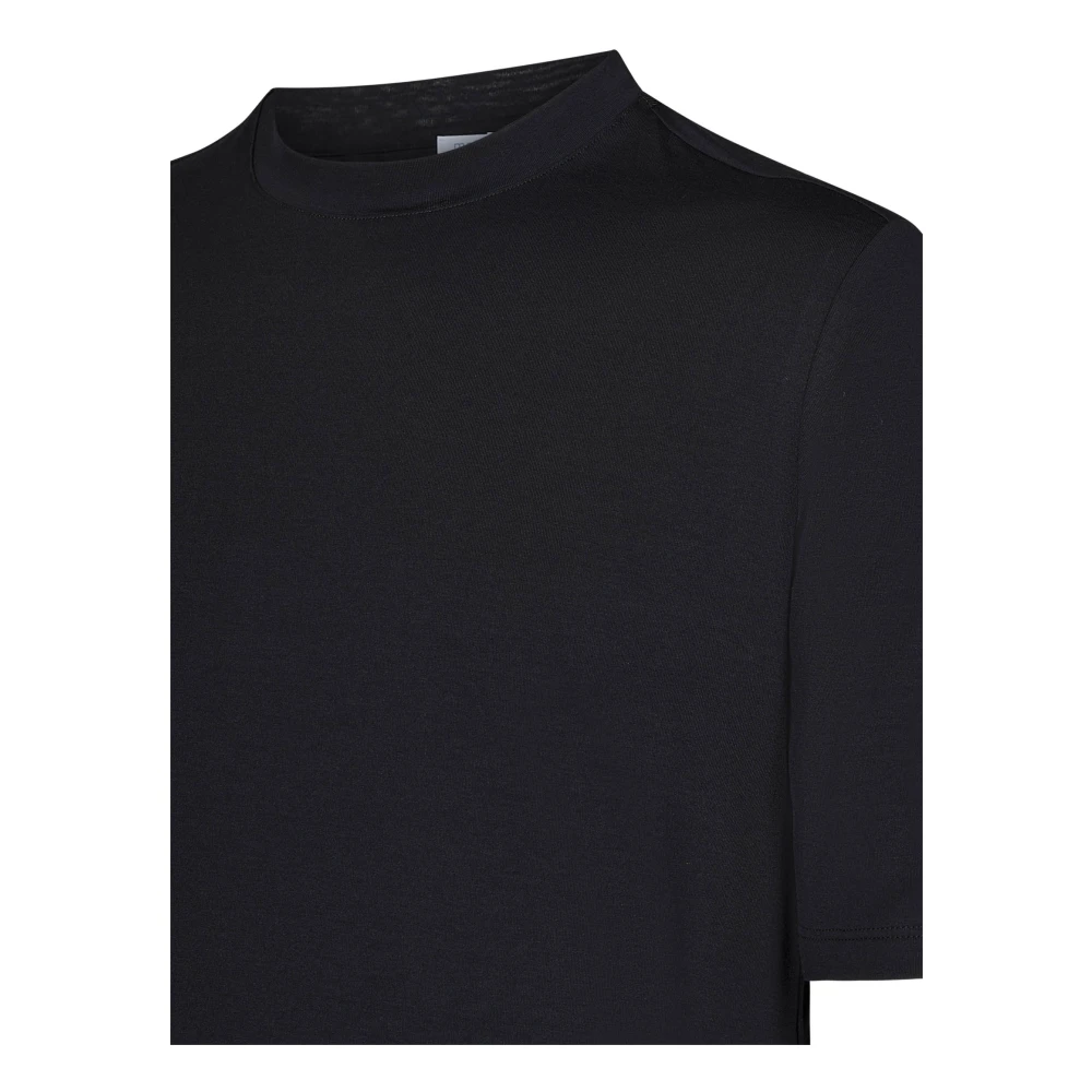 Malo Stijlvolle Zwarte T-Shirts & Polos Black Heren
