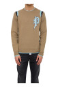 pull-beige-a-col-rond