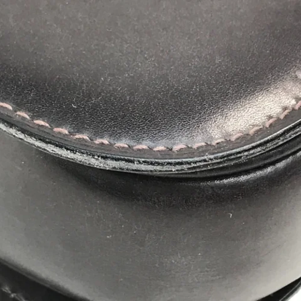 Celine Vintage Pre-owned Leather shoulder-bags Brown Dames