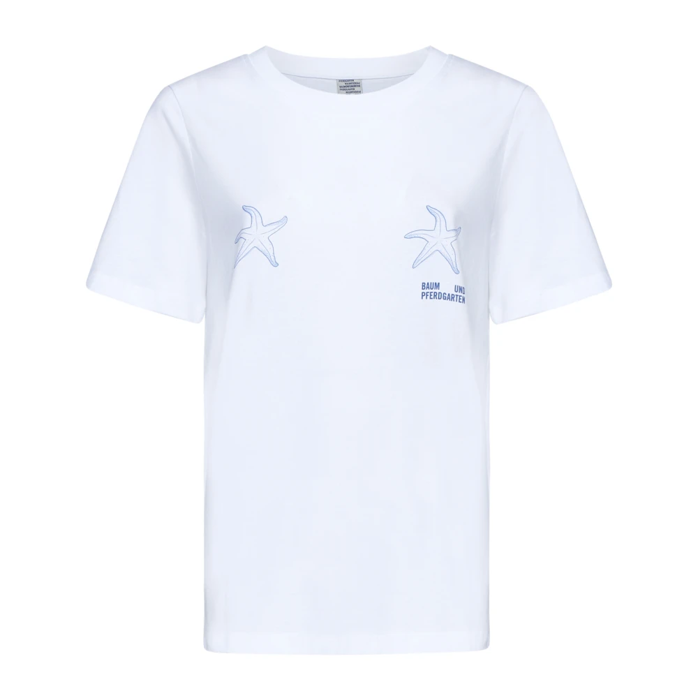 BAUM UND PFERDGARTEN Stijlvolle T-shirts en Polos Collectie Blue Dames