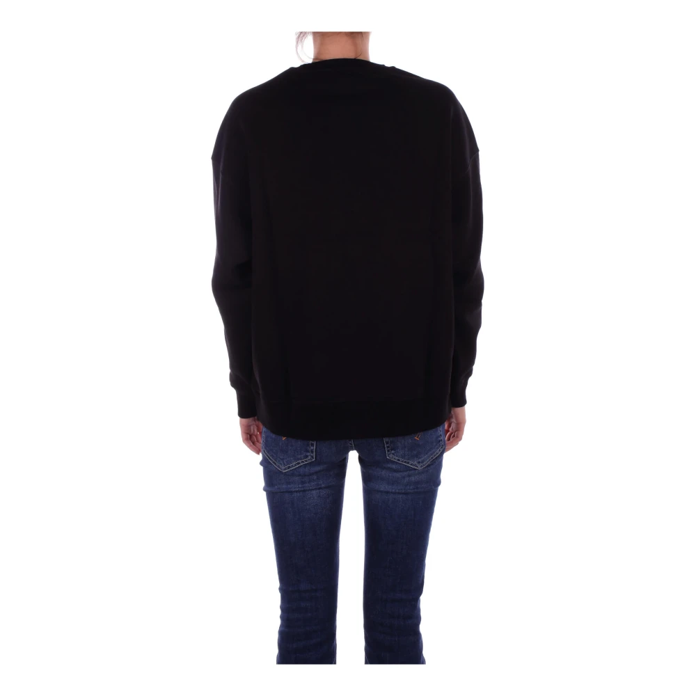 Blugirl Zwarte Trui Model Hoogte 1.76cm Black Dames