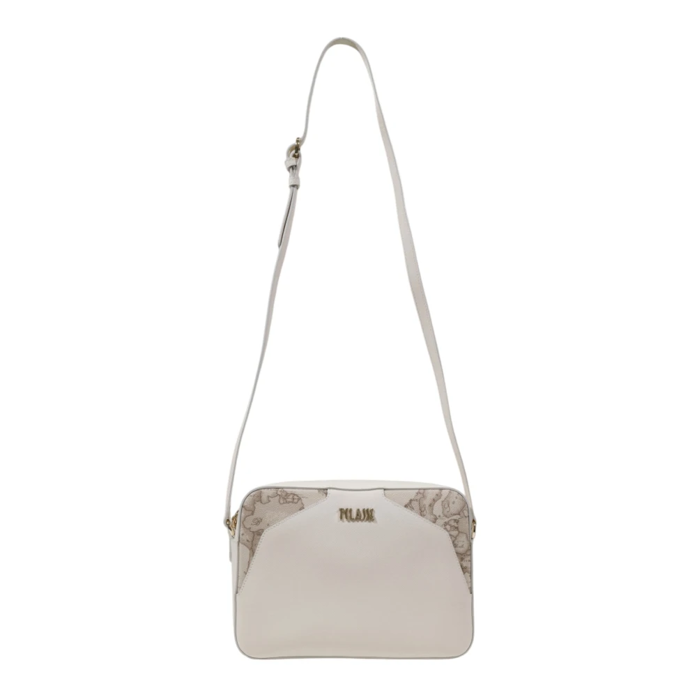 Alviero Martini 1a Classe Stijlvolle Middelgrote Dames Tas Collectie Beige Dames