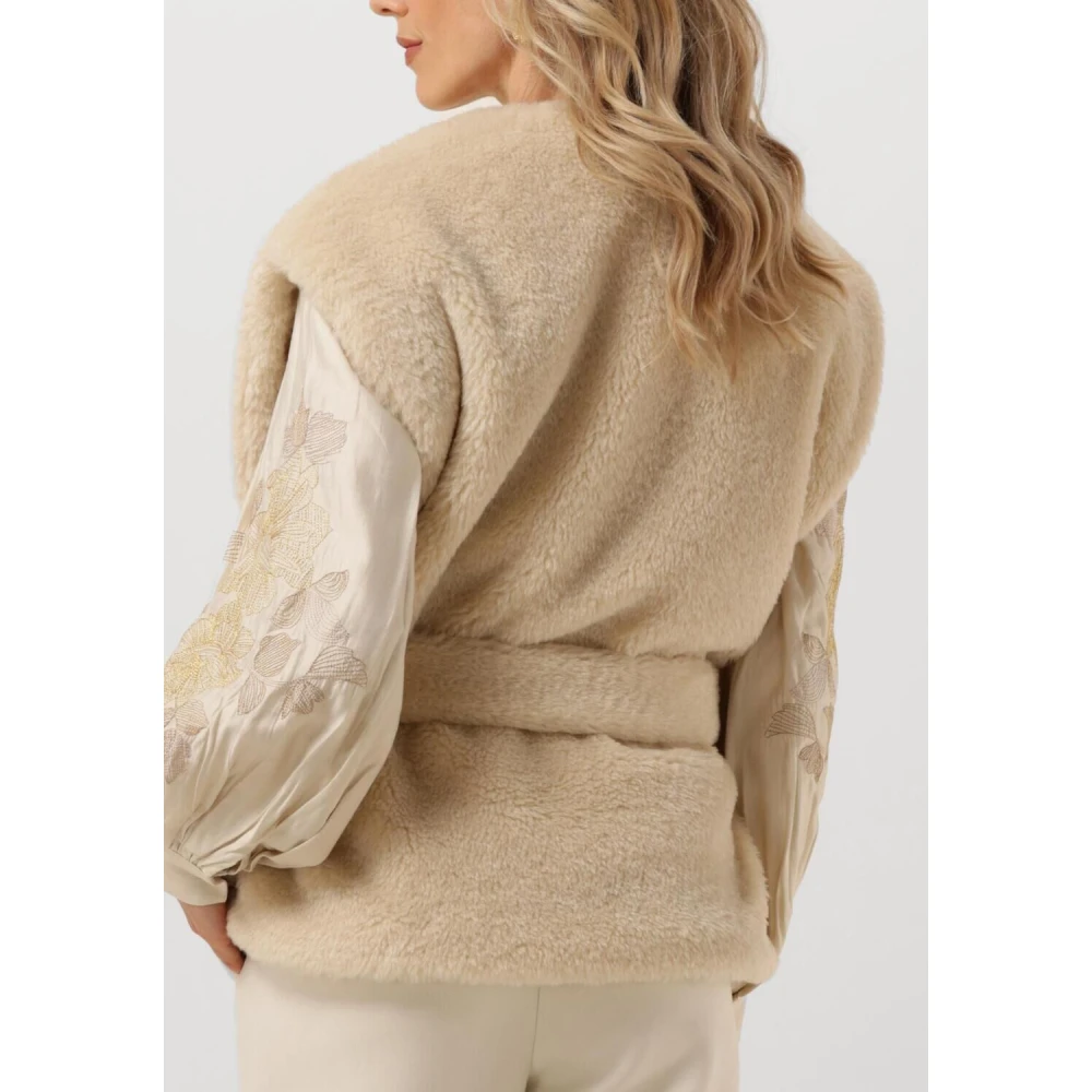 Notre-v Teddy Jas Beige Dames Beige Dames
