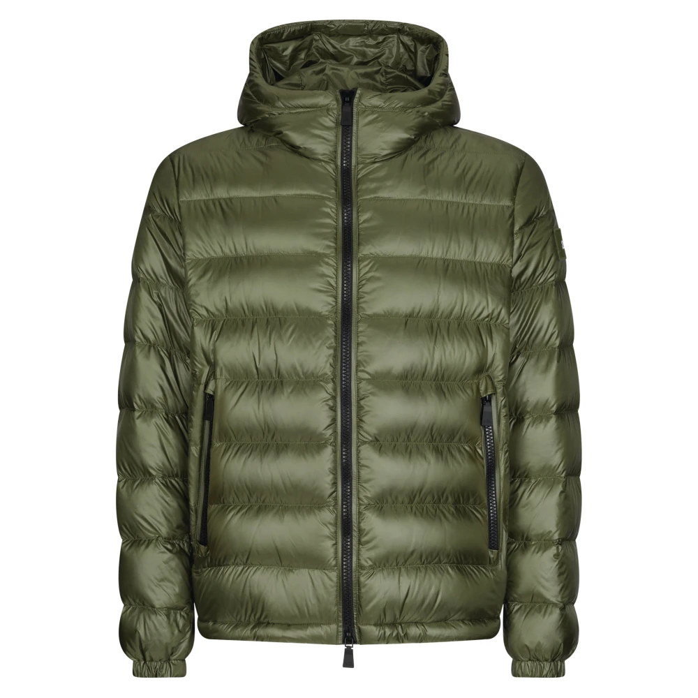 add Bomber IN Glanzend Nylon Green Heren
