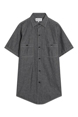 chemise-grise-en-coton