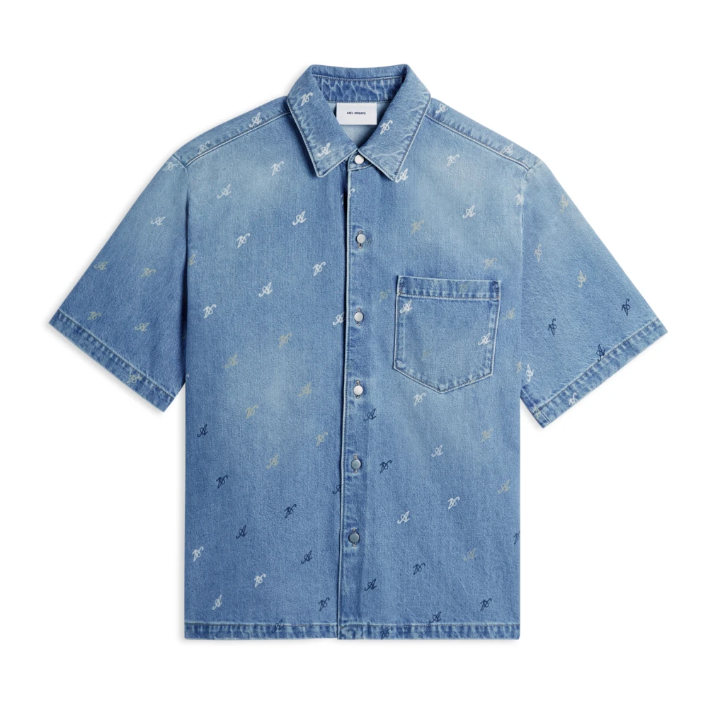 Axel Arigato Miles Shirt Collectie Blue Heren