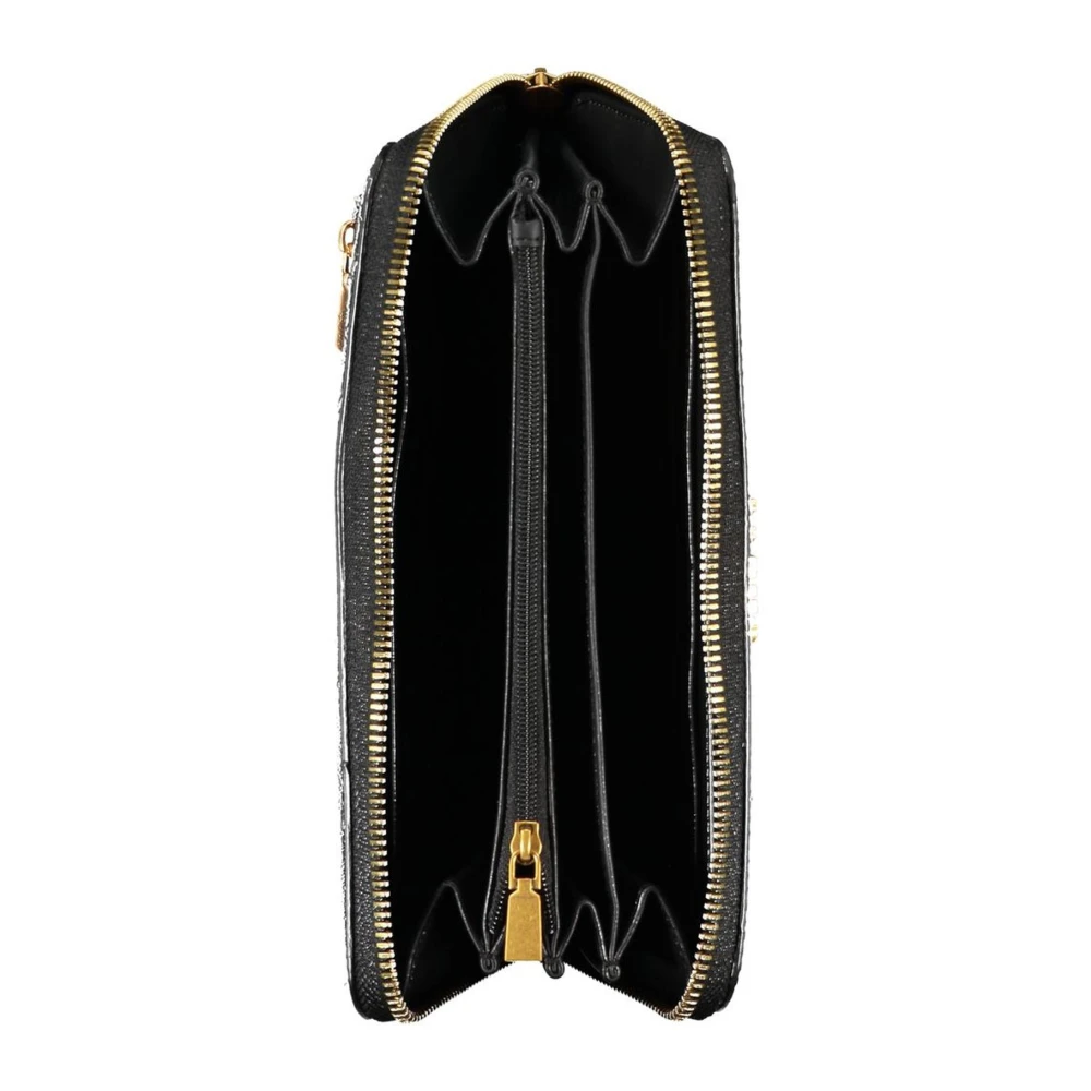 Guess Elegante Zip Wallet met meerdere compartimenten Black Dames