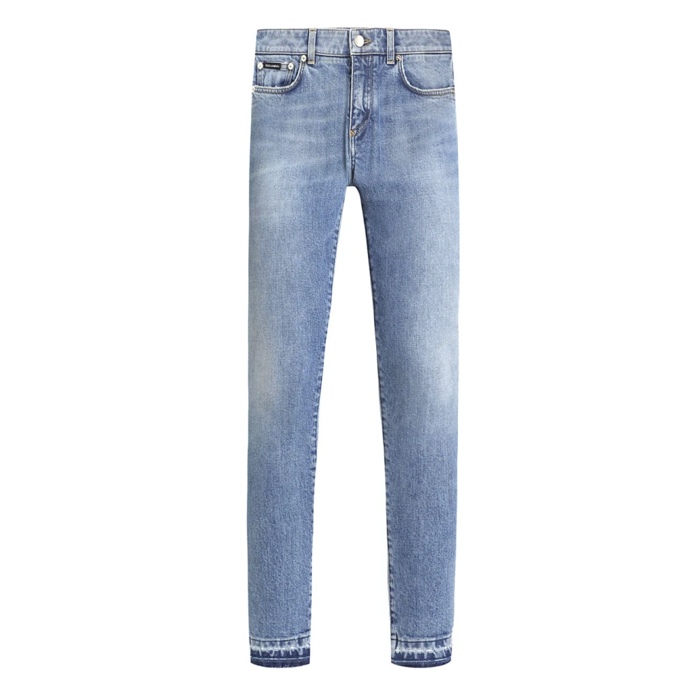 Dolce & Gabbana Women's Blue Denim Fashion Jeans - Slim Fit Jeans - 2XL - Jeans