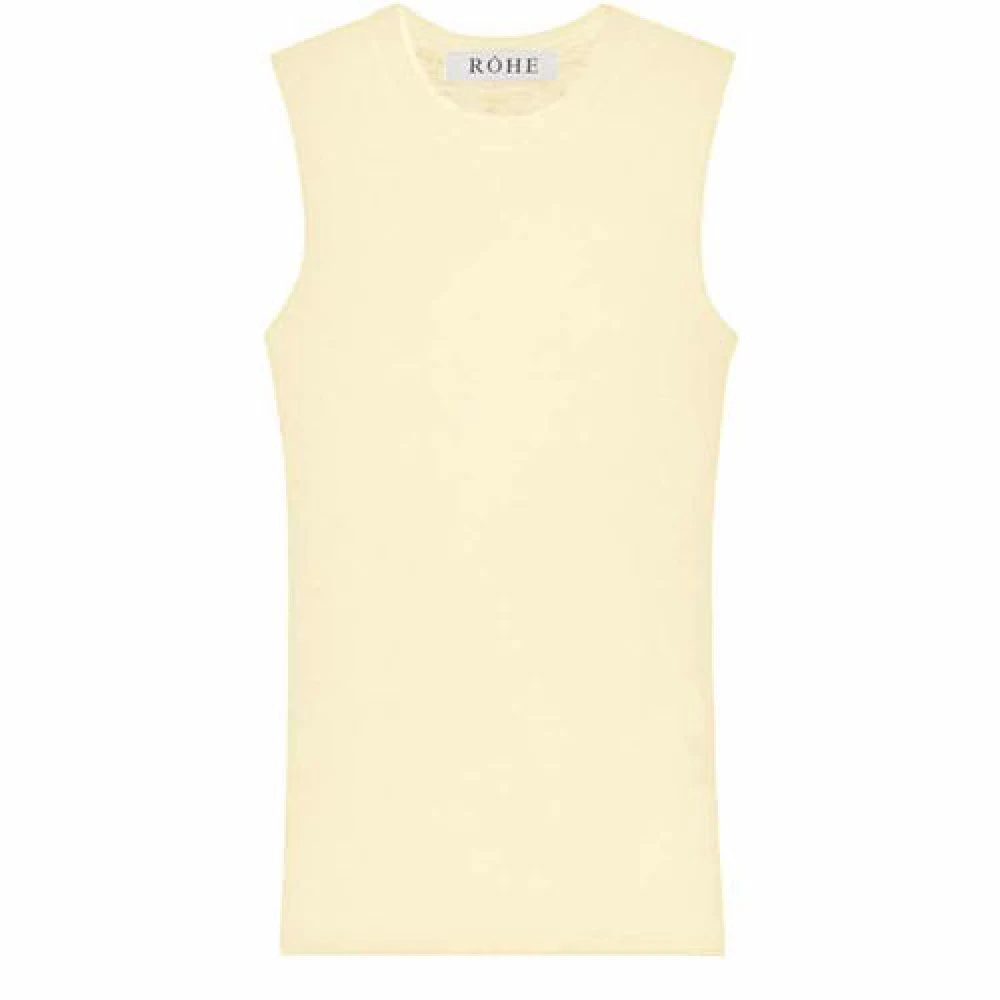 Merino Ermeløs Crew Neck Tank