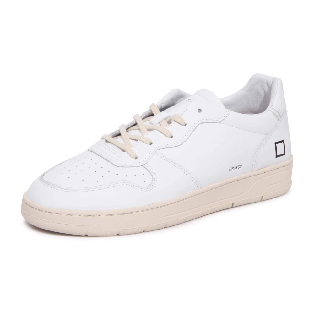 D.a.t.e. Basic Witte Court Schoenen Heren Schoenen