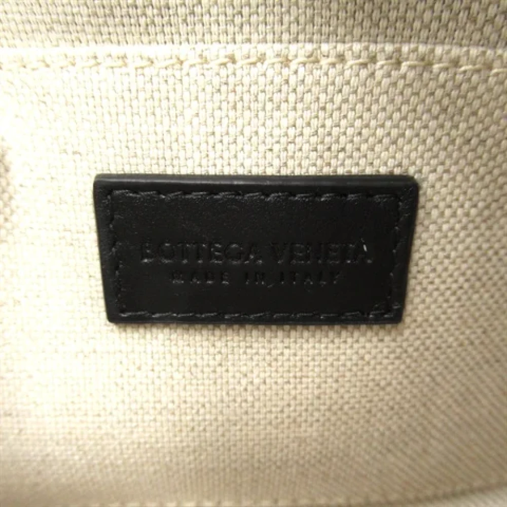 Bottega Veneta Vintage Pre-owned Leather crossbody-bags Black Dames