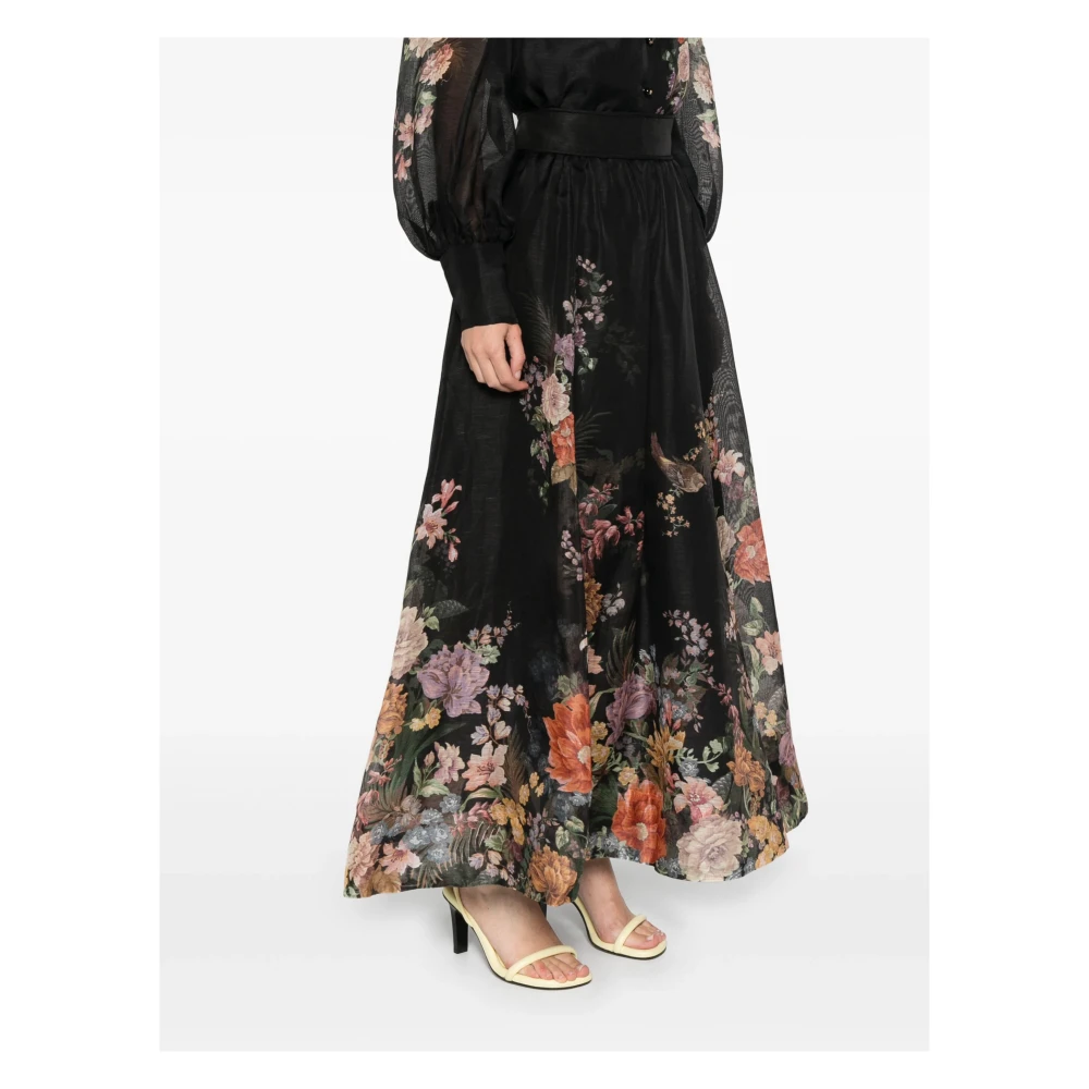 Zimmermann Pavilion Midi Rok Multicolor Dames