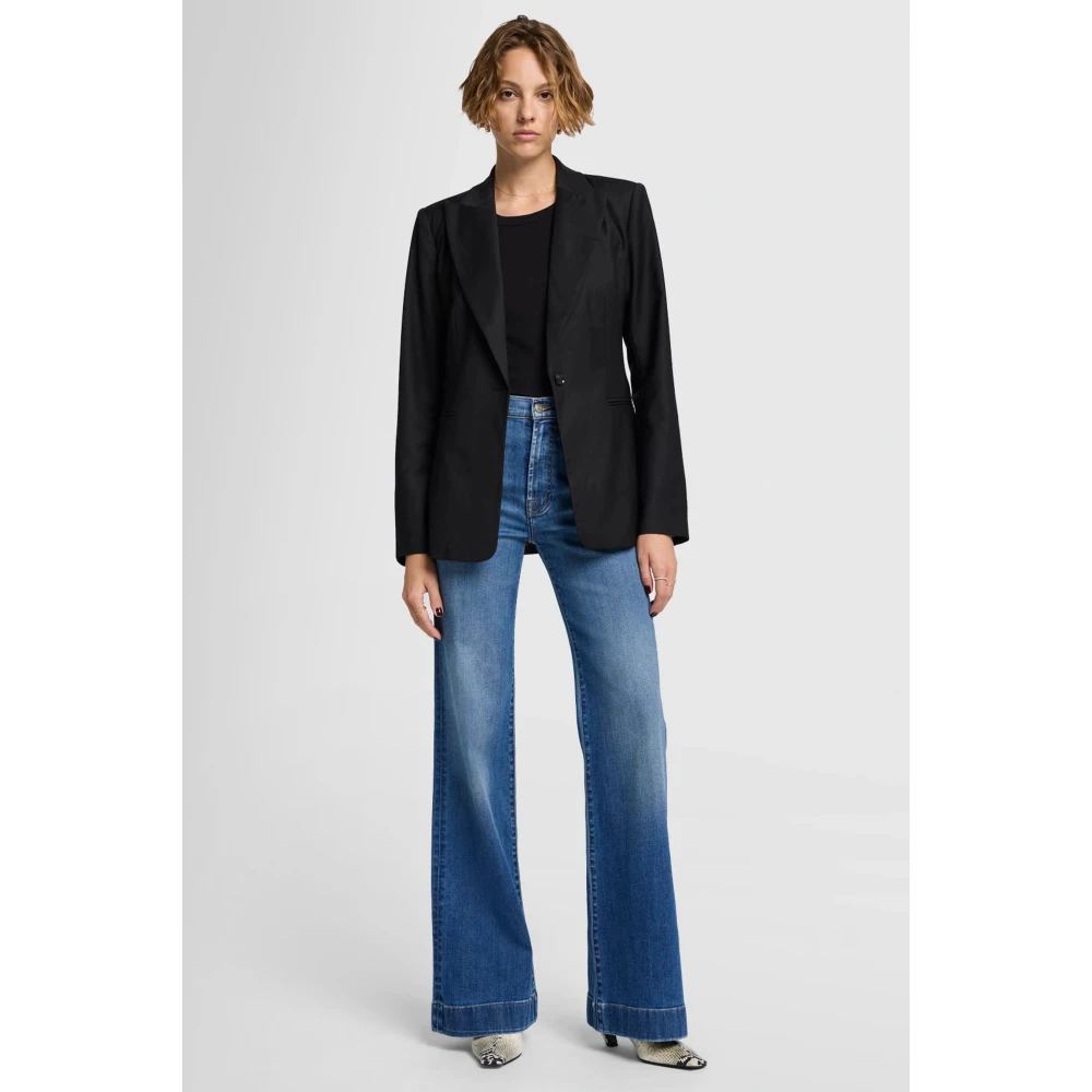 7 For All Mankind Moderne Groovy Jeans Blue Dames
