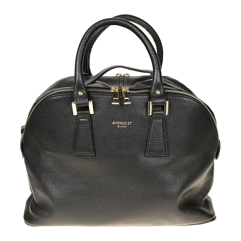 Avenue 67 Zachte Dubbele Compartiment Unisex Tas Black Dames