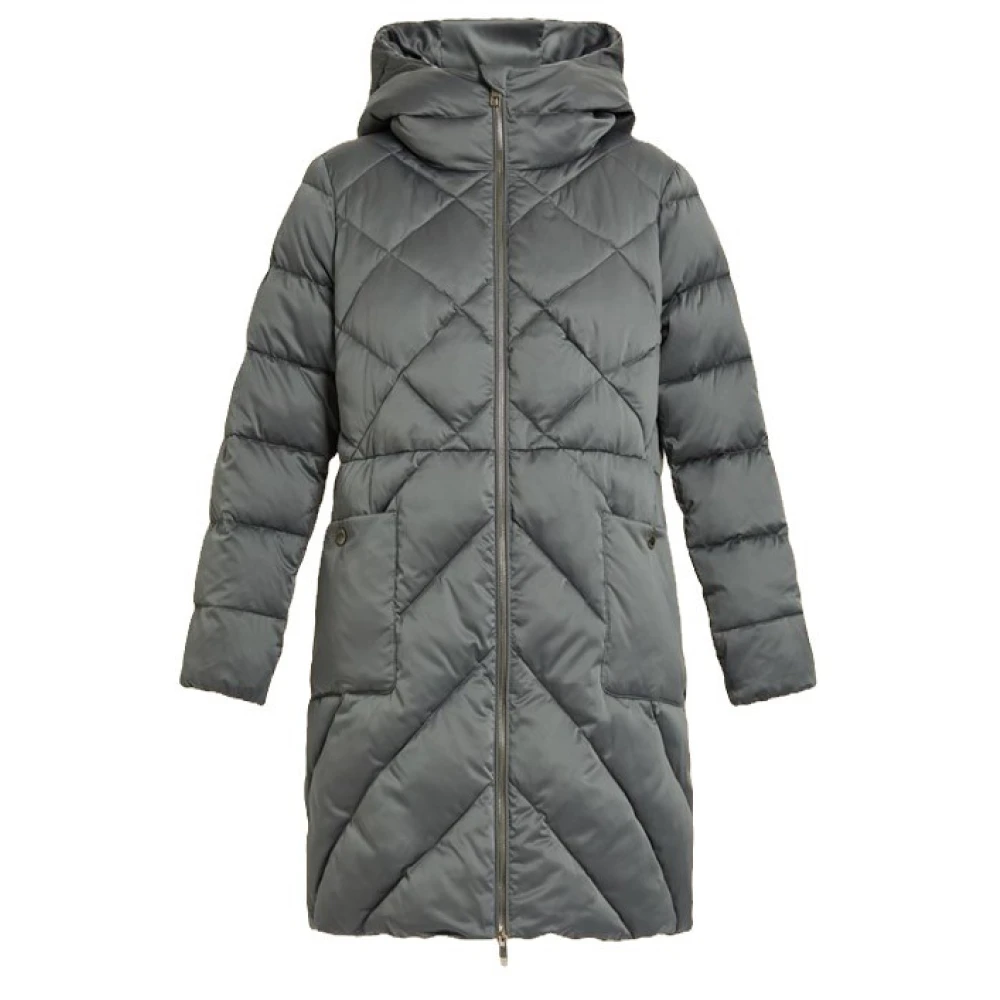 Marina Rinaldi Vegan Donsjas met Capuchon Gray Dames