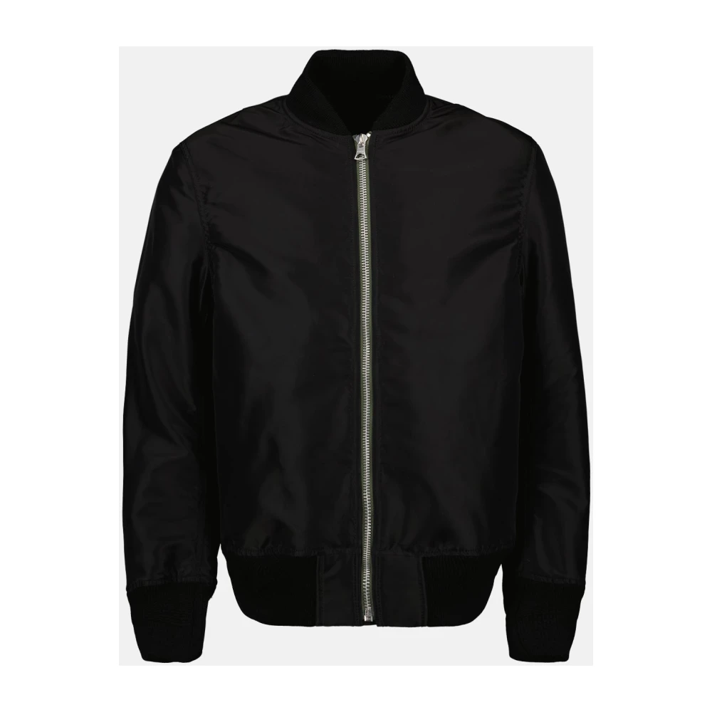 Sacai Omkeerbare Nylon Bomberjack Black Heren