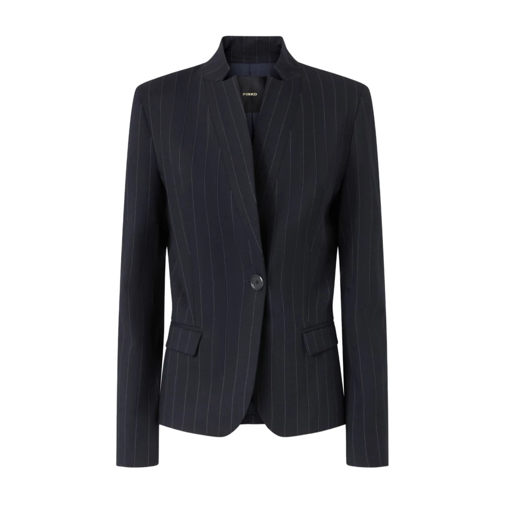 Pinko Women's Blue Blazers, L, Jackets