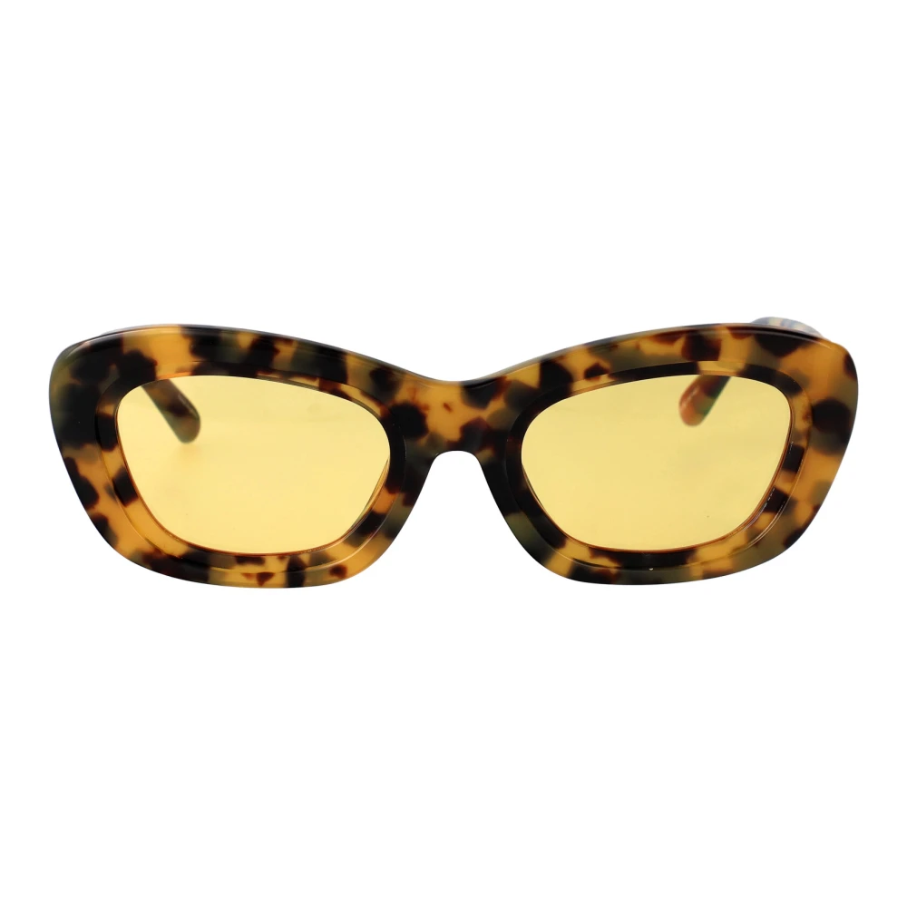 The Attico Brown Sunglasses, Female, 51 Mm, Retro Chic Sunglasses